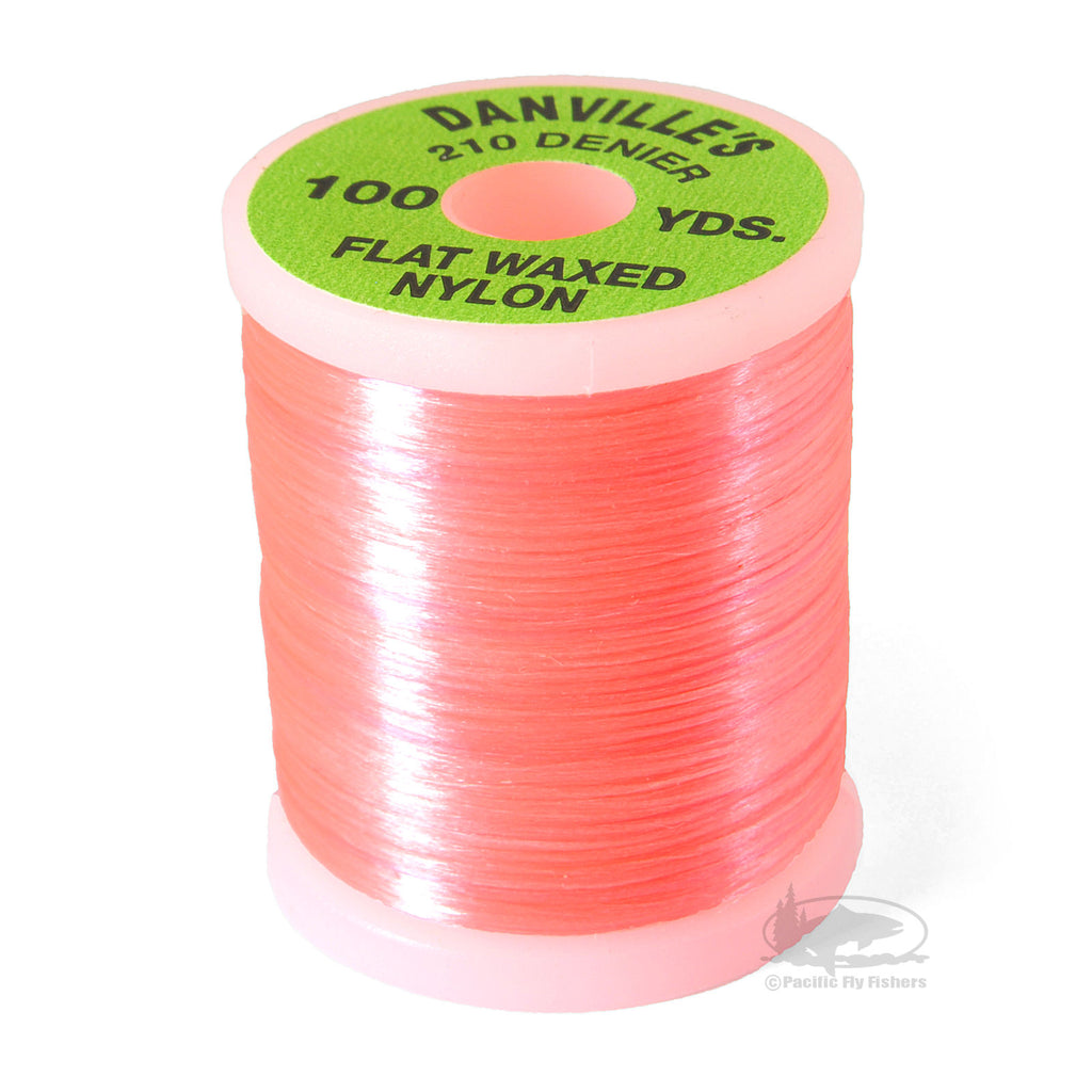 Danville Flat Waxed Nylon Thread - Pink - Pacific Fly Fishers