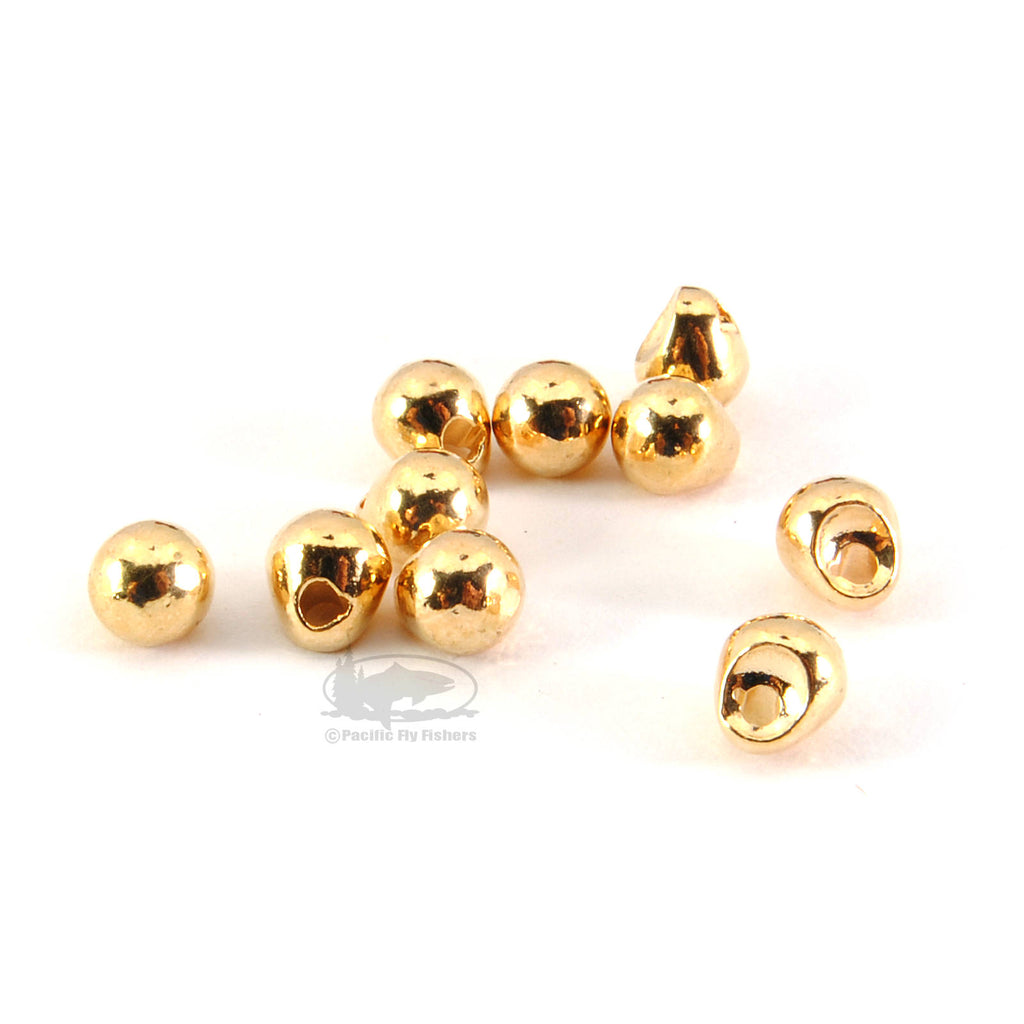 Insta Jig Tungsten Heads - Gold - Fly Tying Kettle Beads