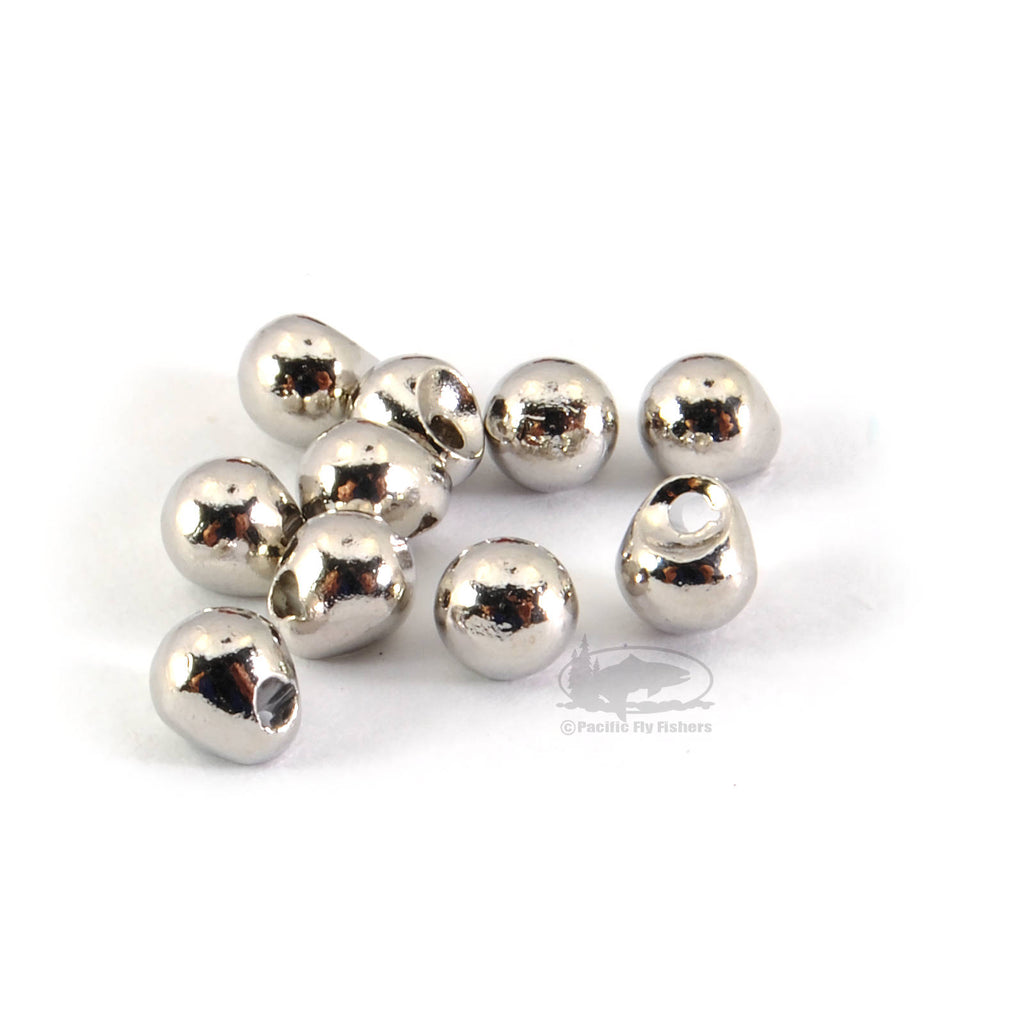Insta Jig Tungsten Heads - Nickel Silver - Fly Tying Kettle Beads
