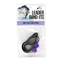 Leader Band-Its - Elastic Tippet Leader Spool Bands - Large - Purple