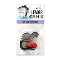 Leader Band-Its - Elastic Tippet Leader Spool Bands - Large - Red