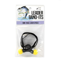 Leader Band-Its - Elastic Tippet Leader Spool Bands - Large - Yellow