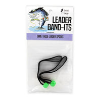 Leader Band-Its - Elastic Tippet Leader Spool Bands - Small - Light Green