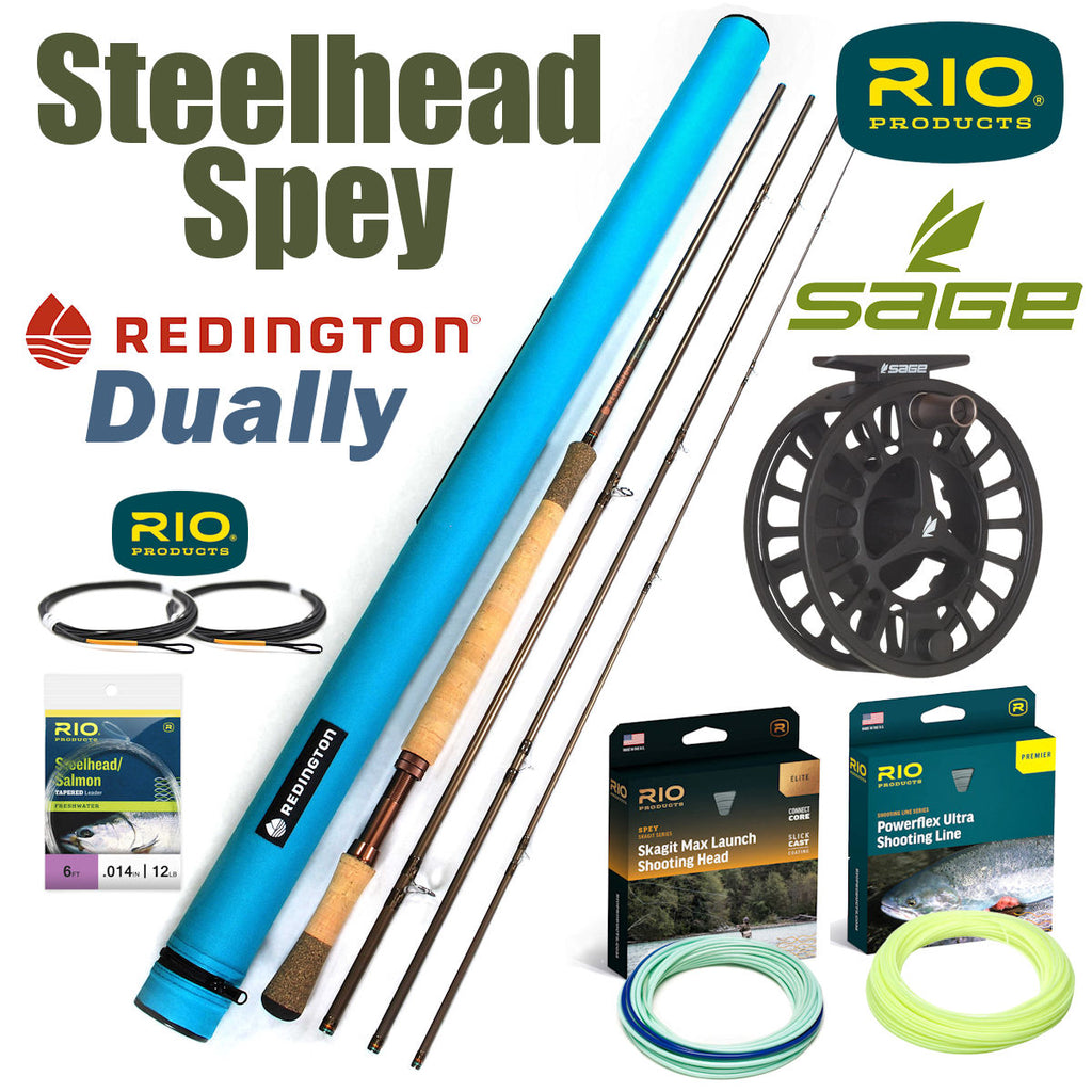 Inexpensive Spey Rod Package - Redington Dually II Spey Switch Rod Sage Spectrum C Reel