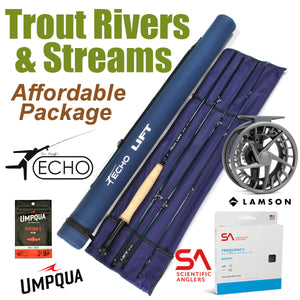 Trout Rivers - Affordable Rod & Reel Outfit