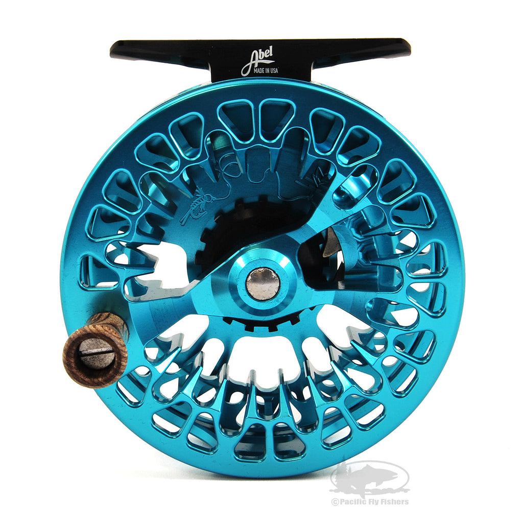 Abel Vaya 4/5 Reel - Teal Blue - Fly Fishing Reel