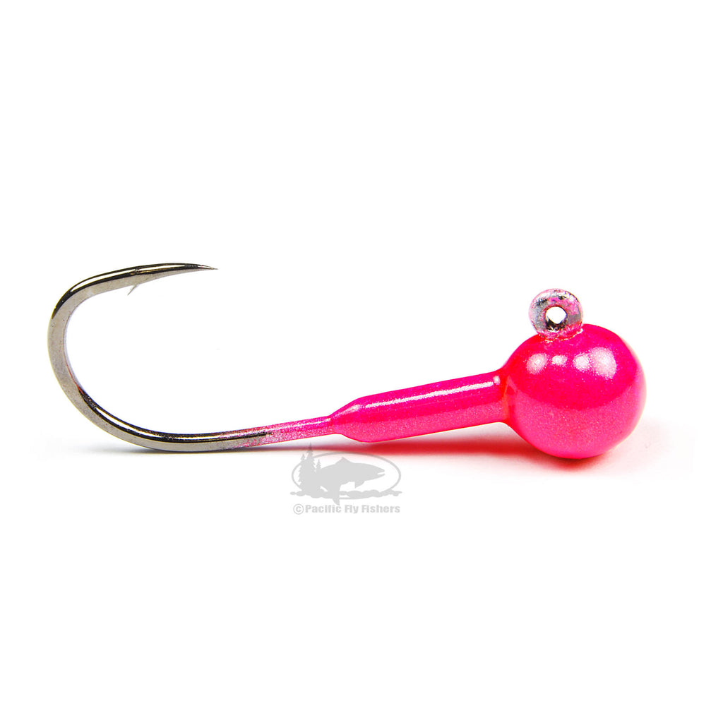 Aerojig Twitching Jig Heads - Plain - Cerise