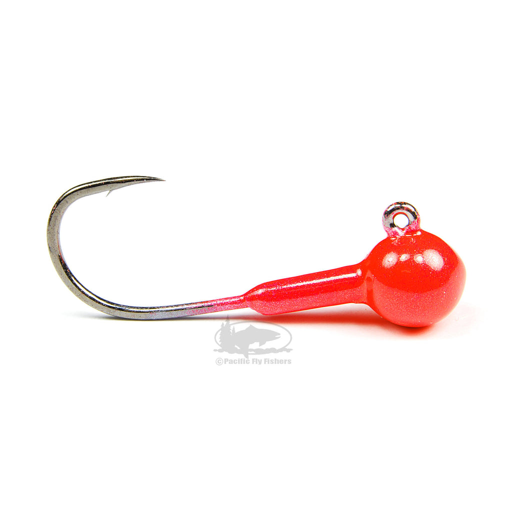 Aerojig Plain Twitching Jig Heads - Cerise