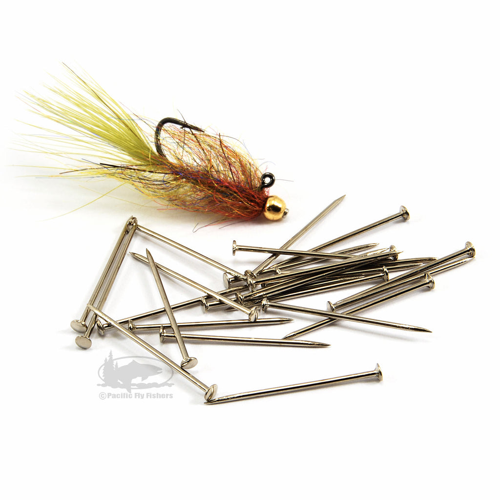 Balanced Leech Pins - Straight Pins For Fly Tying Balance Leech Flies