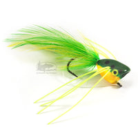 Bass Popper - Frog - Fly Fishing Bass Popper with Rubber Legs