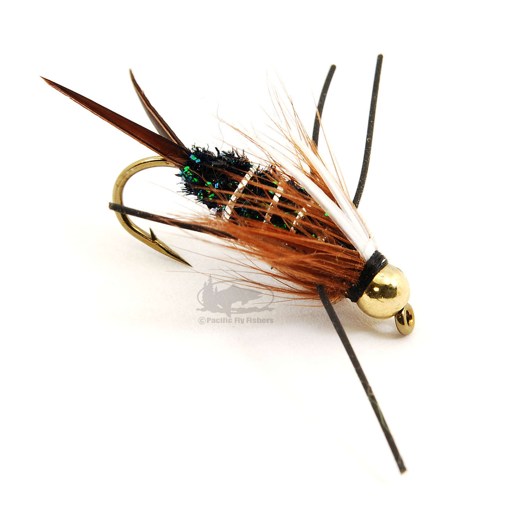 Bead Rubber Leg Prince Nymph - Bead Head Fly Fishing Flies