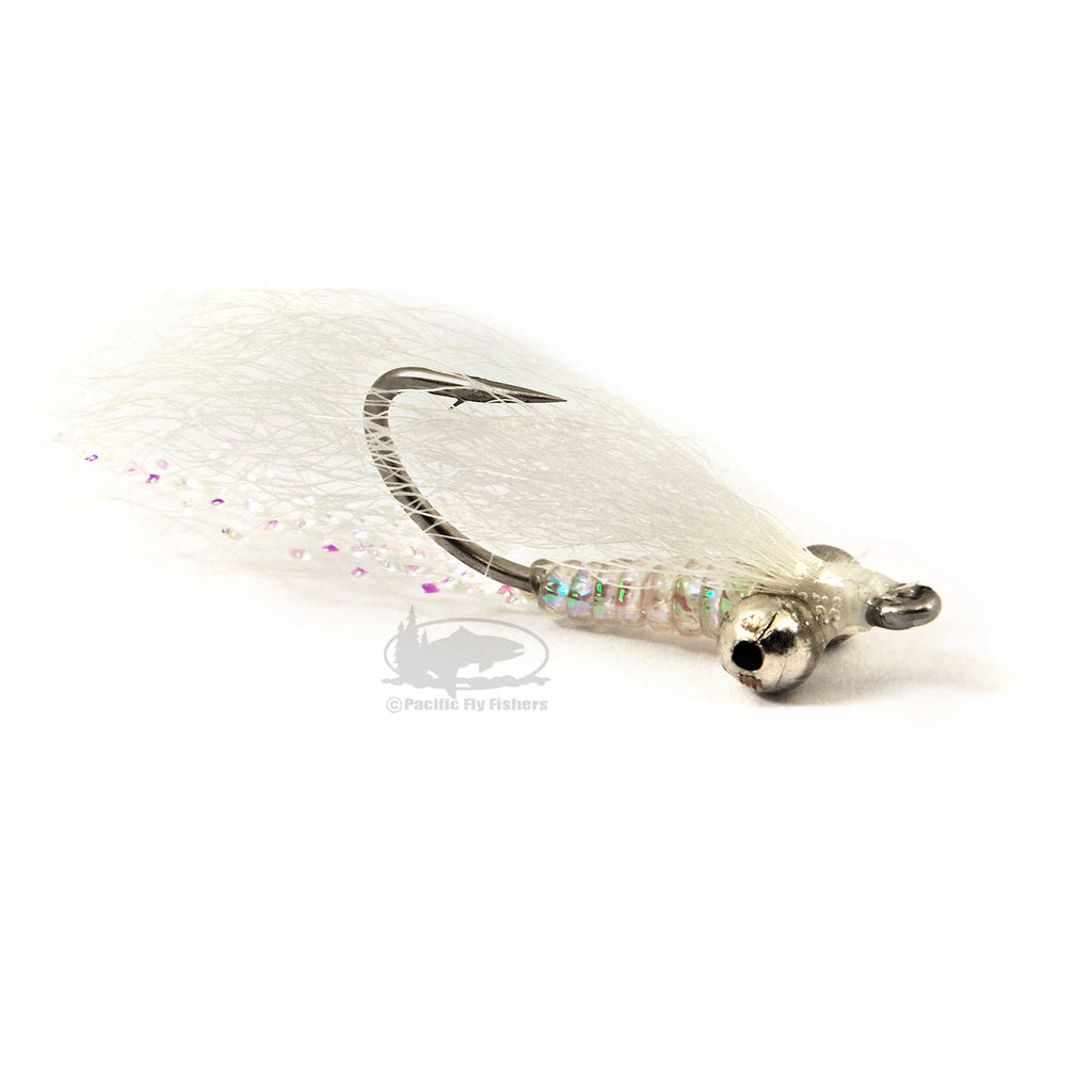 Crazy Charlie - White - Bonefish Fly Fishing Flies