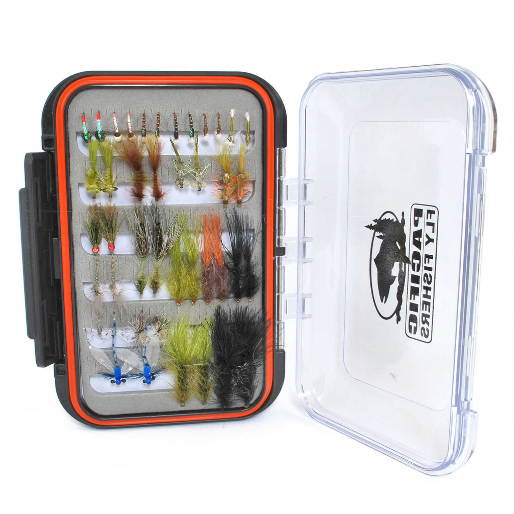  RoxStar Fishing Fly ShopTrophy Trout Fly AssortmentWet & Dry  Trout FliesGift Box IncludedProudly Made In The USA