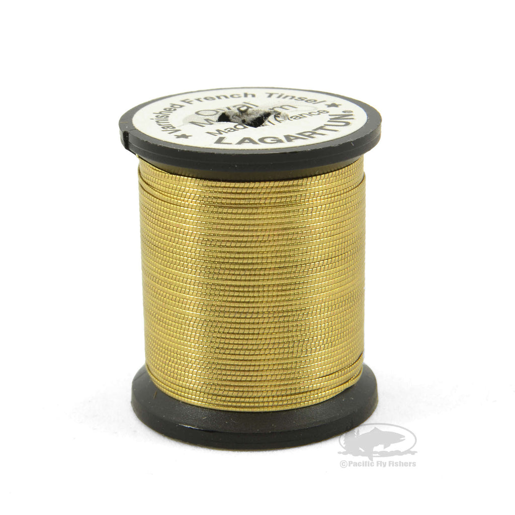 Lagartun Oval Metal Tinsel Gold