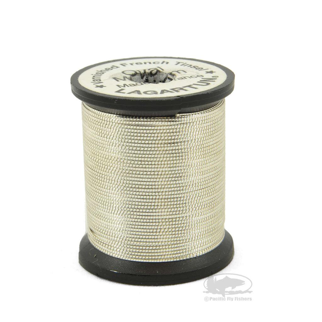 Lagartun Oval Metal Tinsel Silver