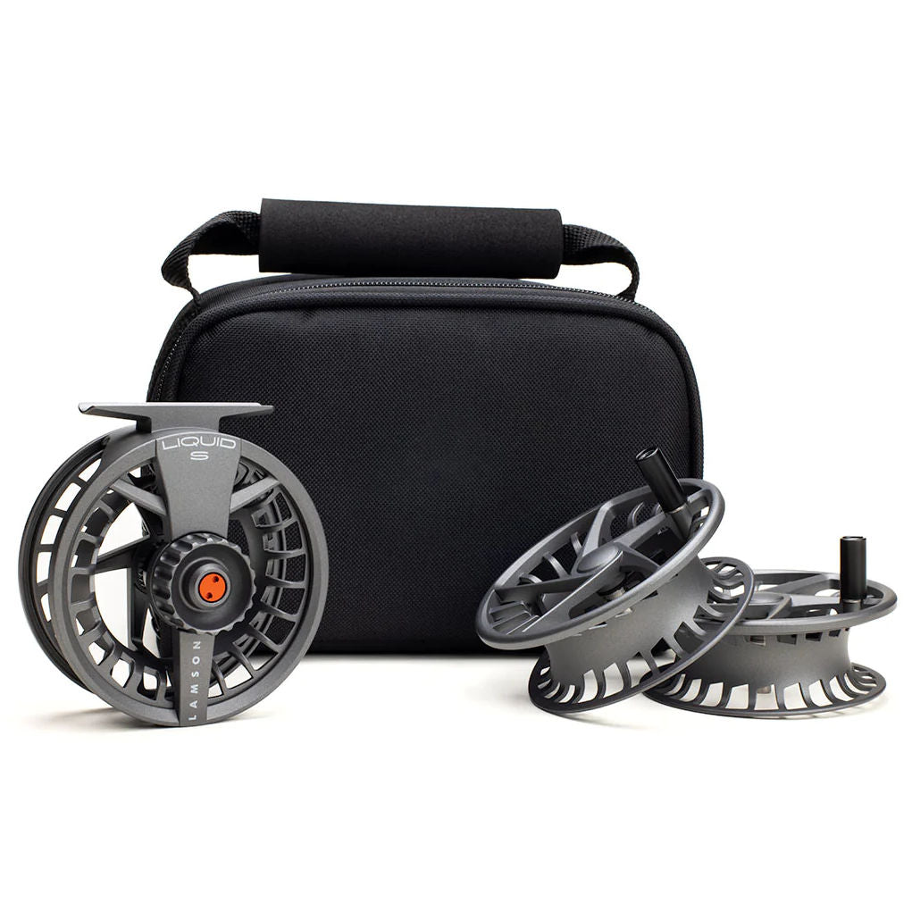 Lamson Liquid S Reel 3-Pack - Smoke