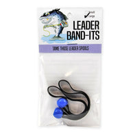 Leader Band-Its - Elastic Tippet Leader Spool Bands - Large - Blue