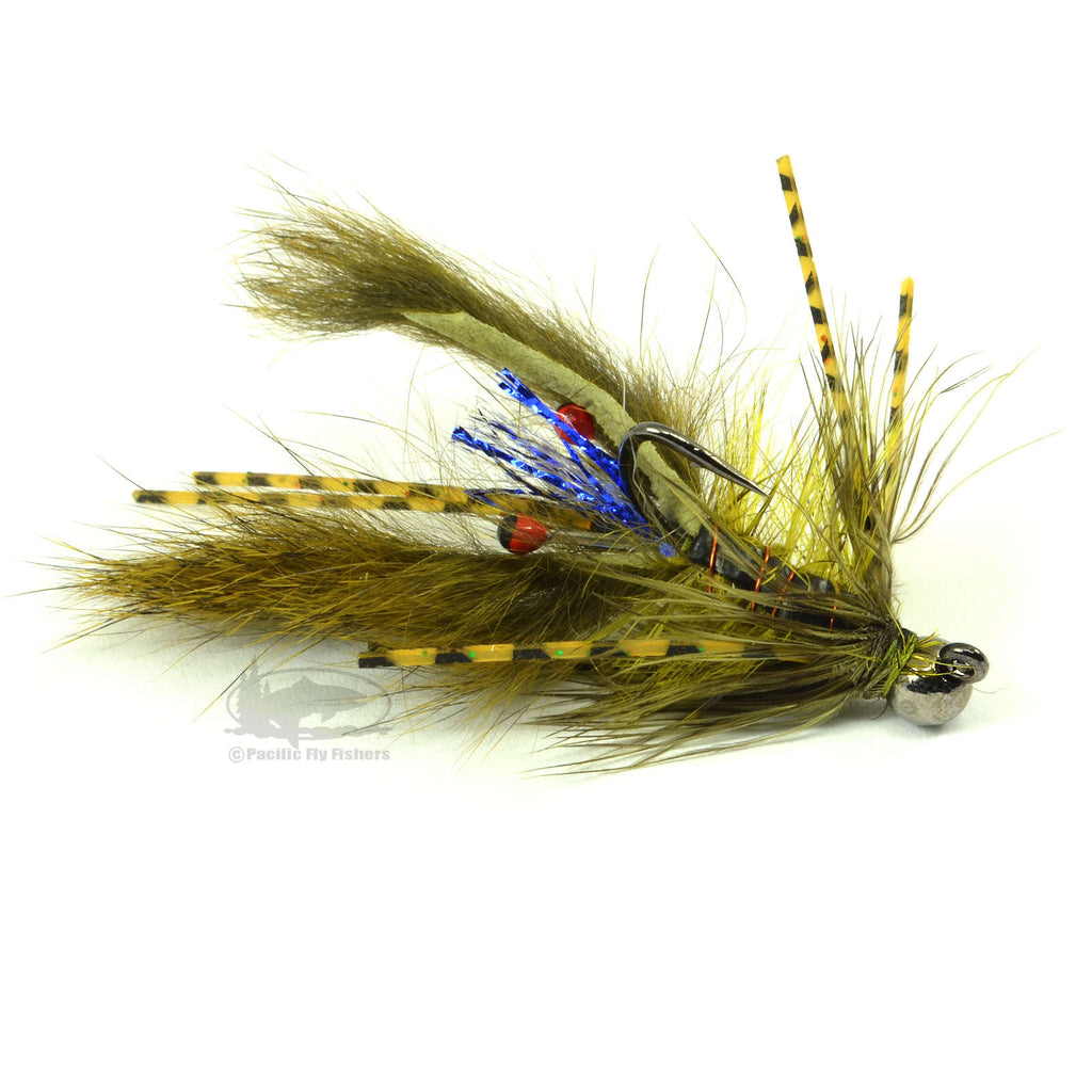 Mud Bug Fly - Olive - Crawdad - Nymph Flies