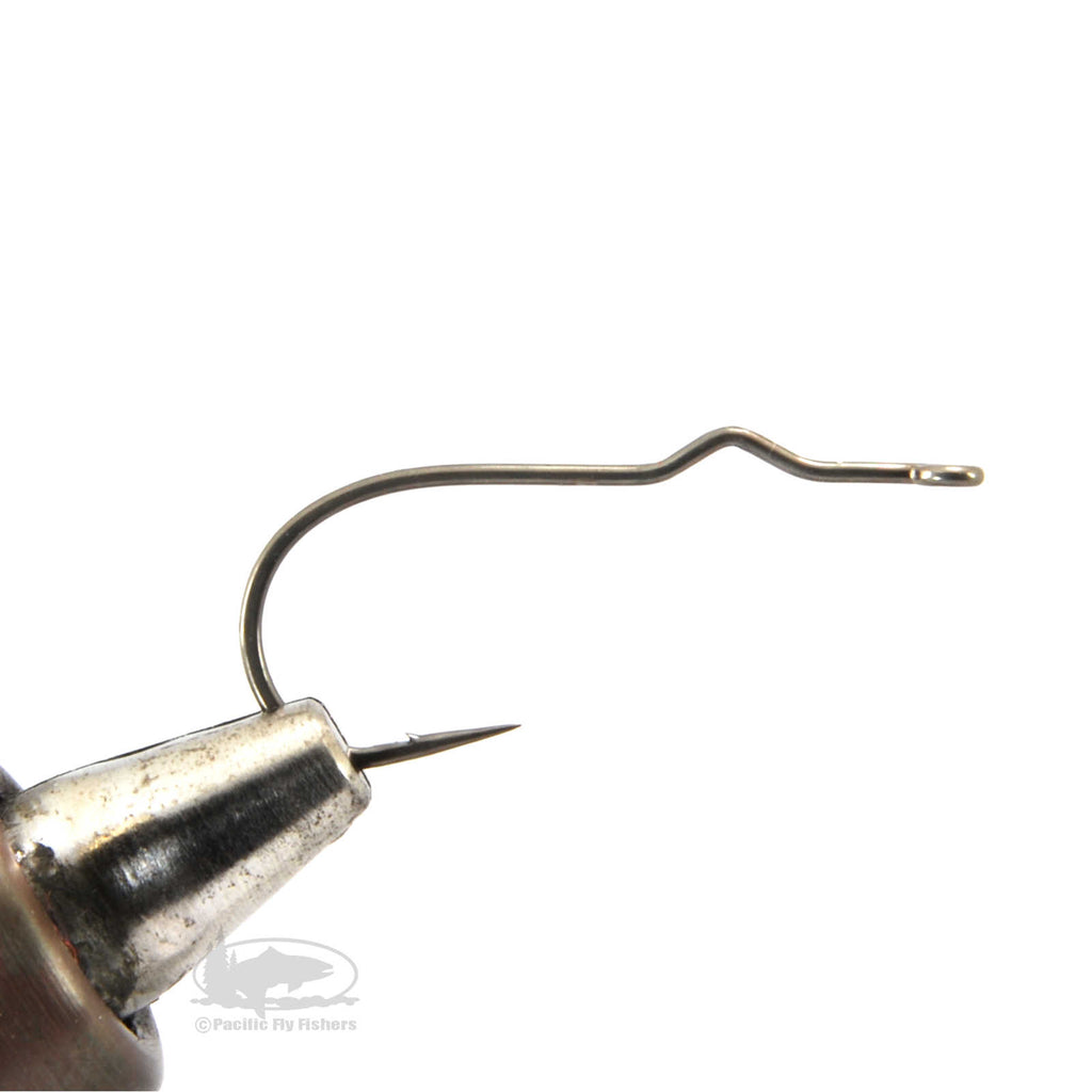 Mustad Kinked Popper Body Hooks - Bass Foam BodIes Hook - Fly Tying