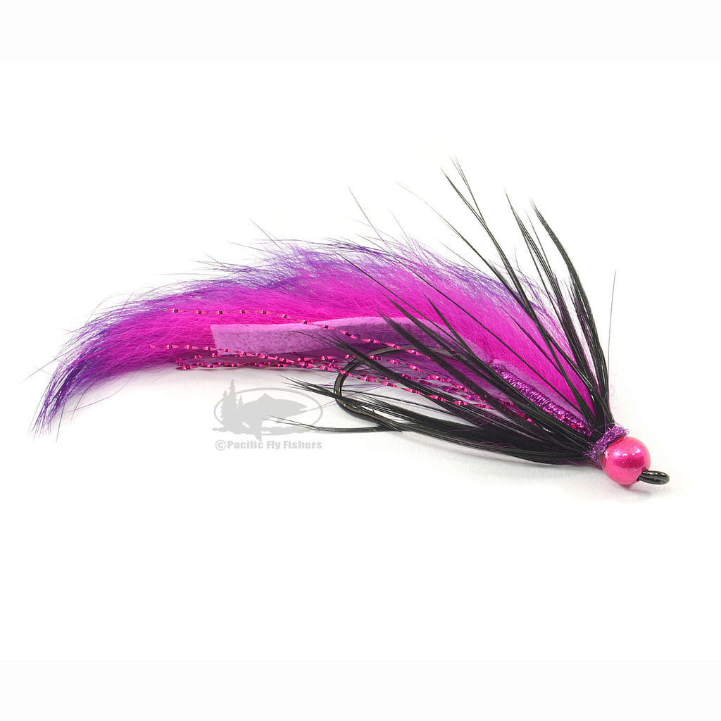 Pay Dirt - Cerise & Purple - Salmon Fly Fishing Flies