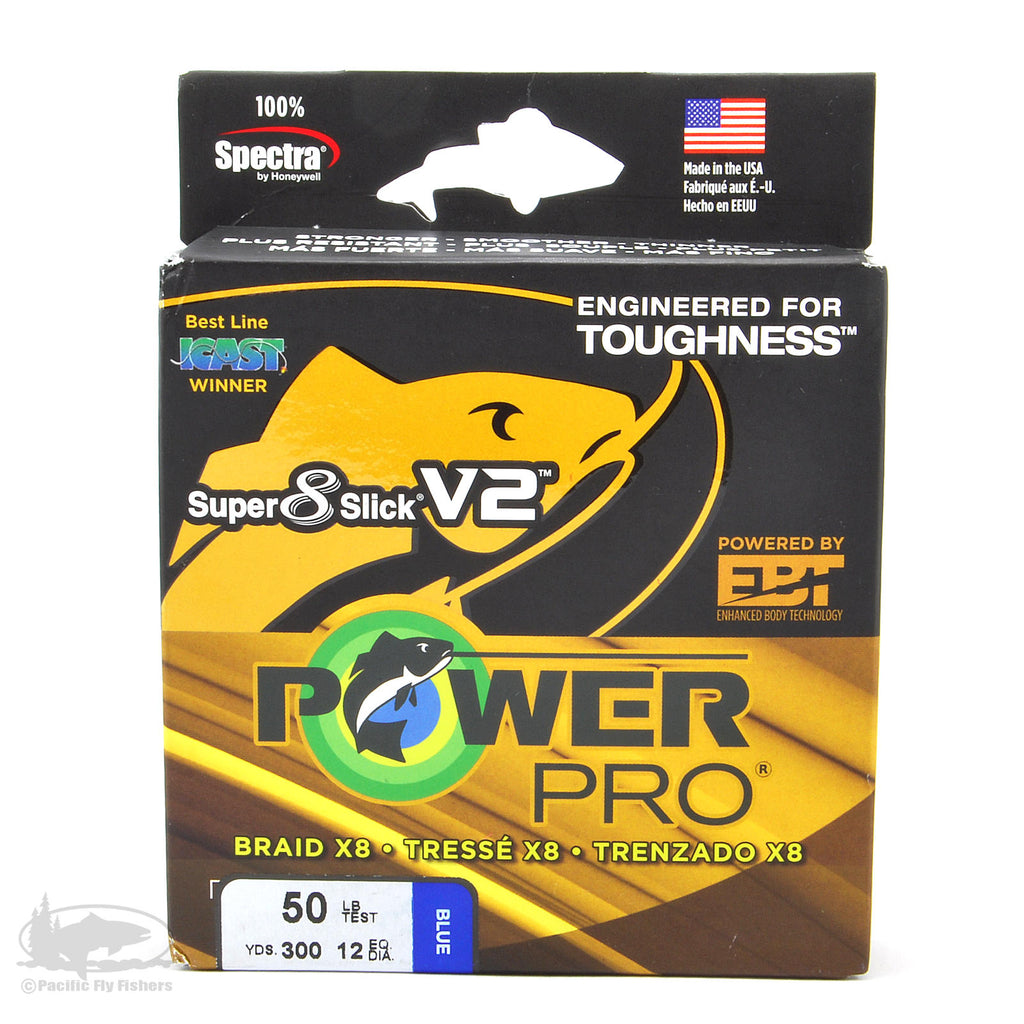 Power Pro Super 8 Slick V2 - Braided Fly Fishing Backing
