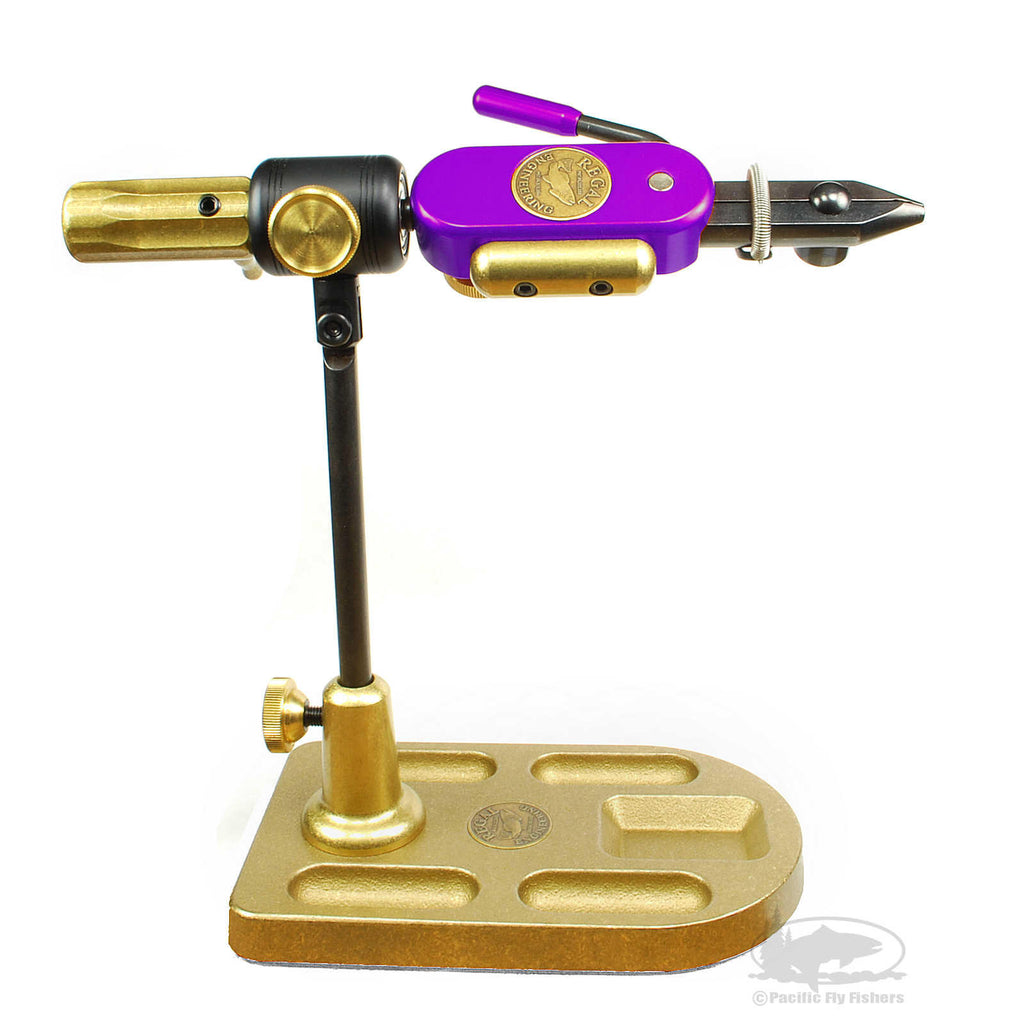 Regal Revolution Pedestal Vise - Shank Jaws - Limited Edition Ultra Violet Purple