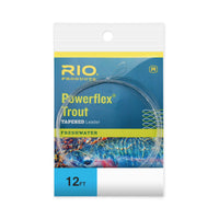 RIO Powerflex Trout 12 Foot Leaders - Fly Fishing Tapered Leaders
