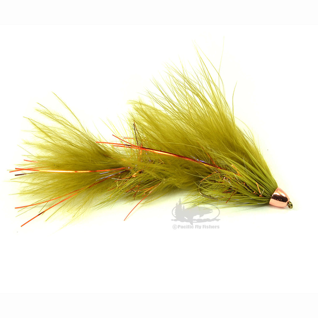 Rusty Trombone - Olive - Streamer Fly Fishing Flies