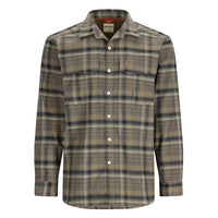 Simms Coldweather Shirt - Hickory Ombre Plaid