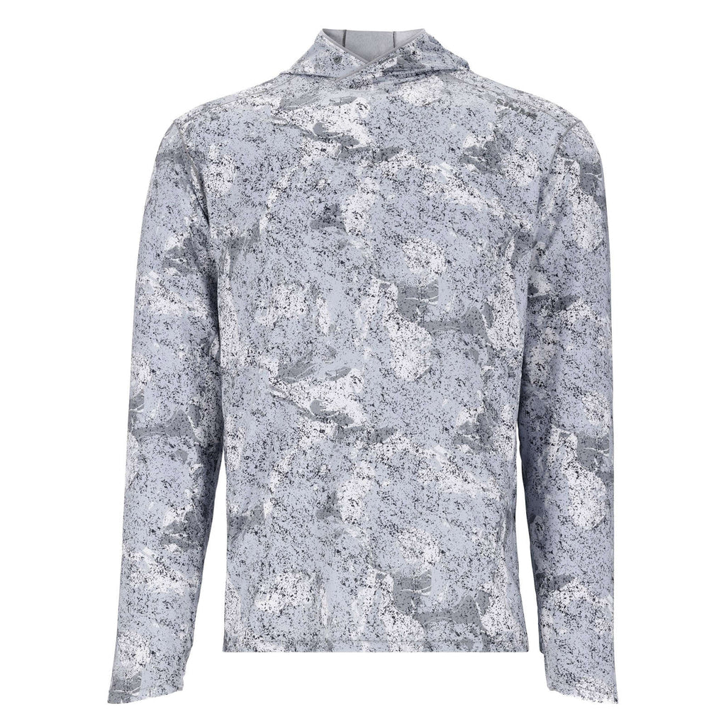 Simms SolarFlex Hoody - Back Eddy White - Sun Shirt