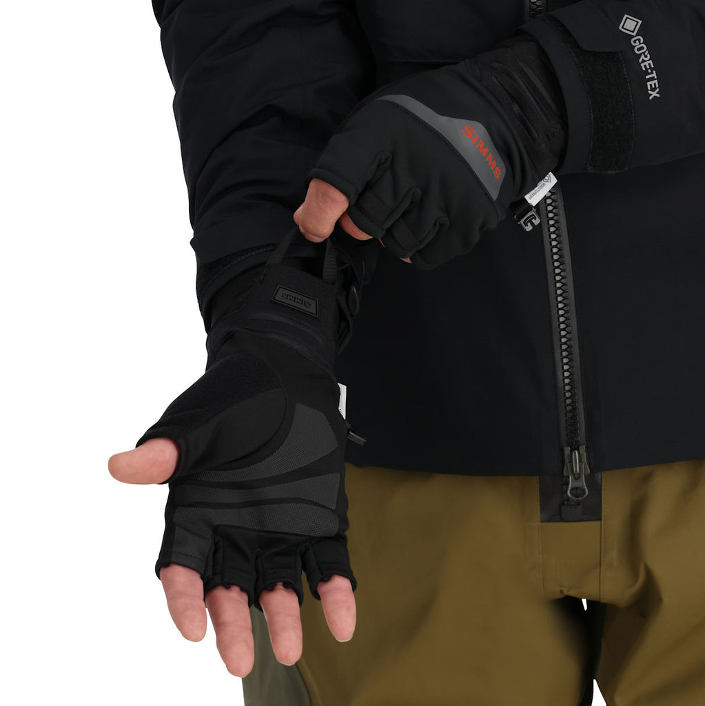 Simms Windstopper Half Finger Glove