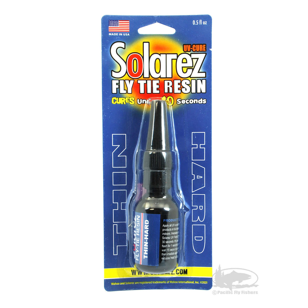 Solarez Thin UV Resin - Clear, Hard UV Curing Fly Tying Resin