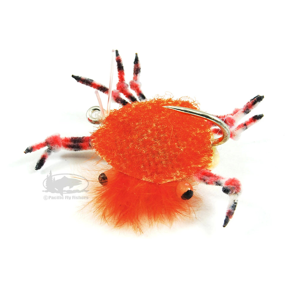 Fulling Mill Trigger Crab Fly - Orange - Triggerfish Flies