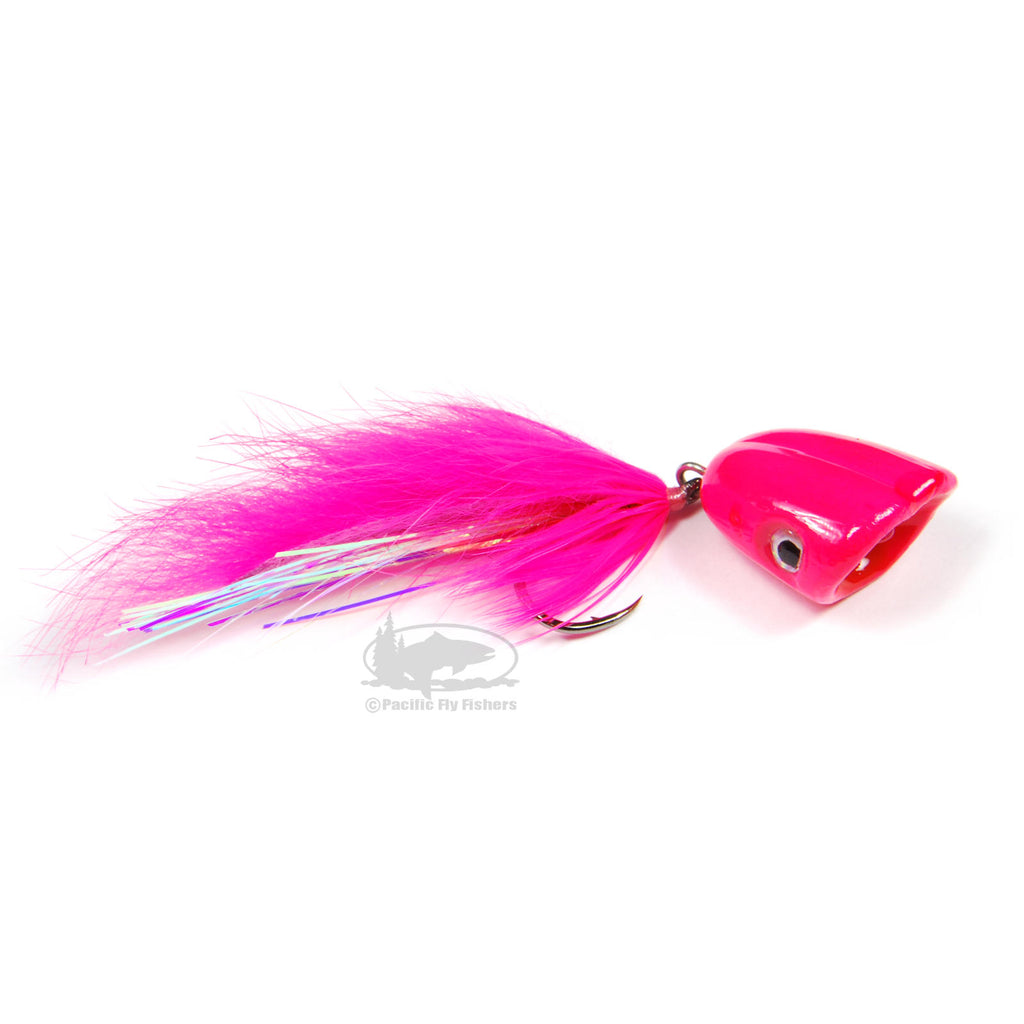 Ultra Wog - Pink - Articulated Popper for Salmon