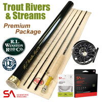 Trout River Premium Fly Fishing Rod & Reel Packaged Outfit