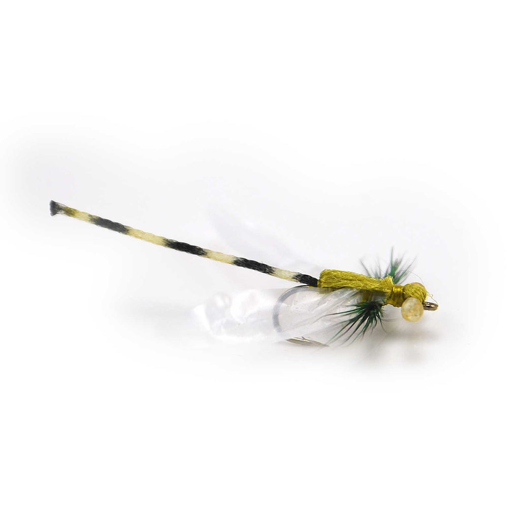 Deer Hair Damsel - Olive - Pacific Fly Fishers