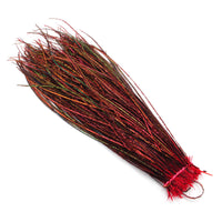 Dyed Peacock Herl - Red