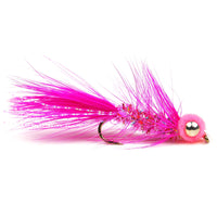 Egg Sucking Leech Barbell Eyes - Pink - Pacific Fly Fishers