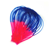 Crazy Legs - Blue / Hot Pink Tipped - Fly Tying Silicone Rubber Legs