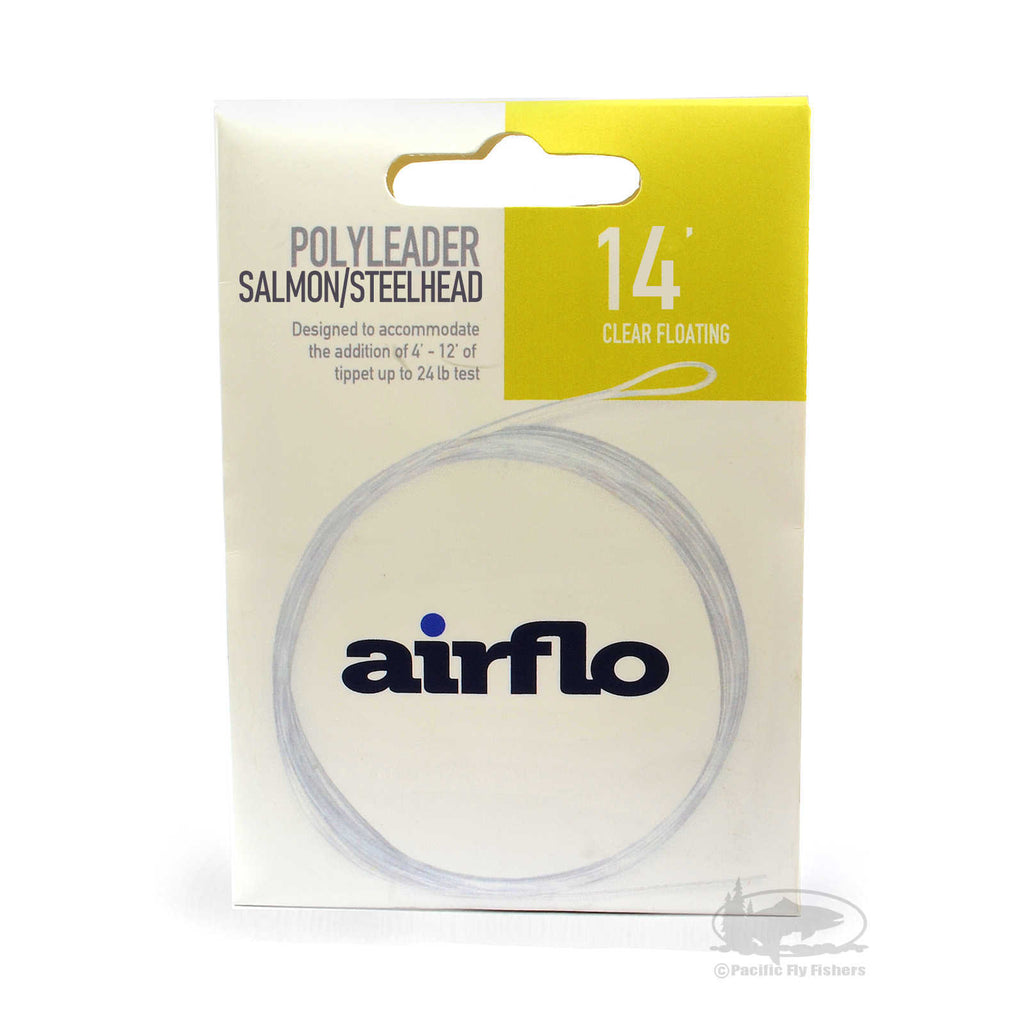 Airflo PolyLeader - 14ft - Salmon/Steelhead - Clear Floating