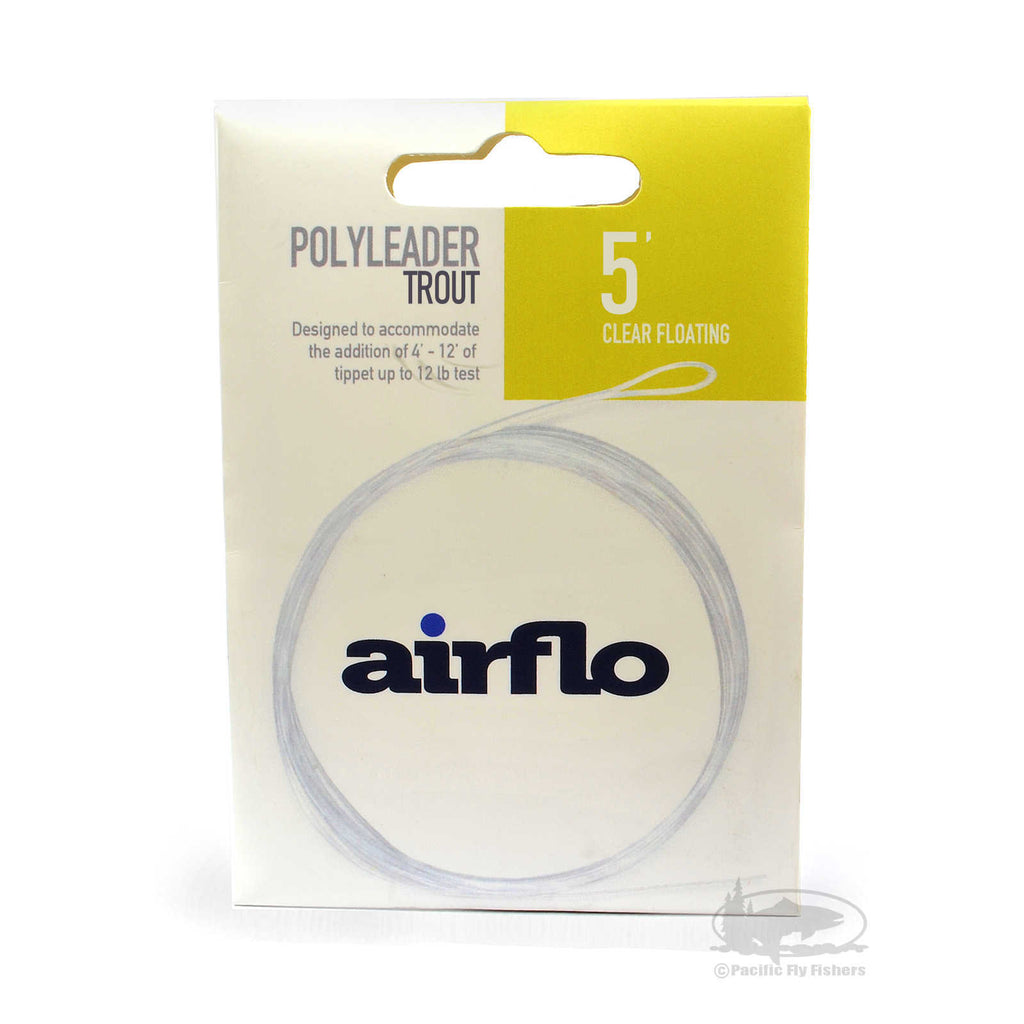 Airflo PolyLeader - 5ft - Trout - Clear Floating