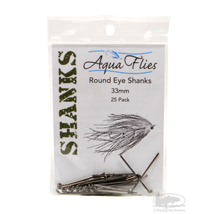 Aqua Flies Round Eye Shanks - Fly Tying Materials