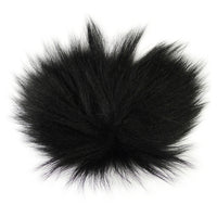 Arctic Fox Tail Hair - Black