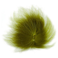 Arctic Fox Tail Hair - Olive