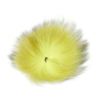 Arctic Fox Tail Hair - Yellow