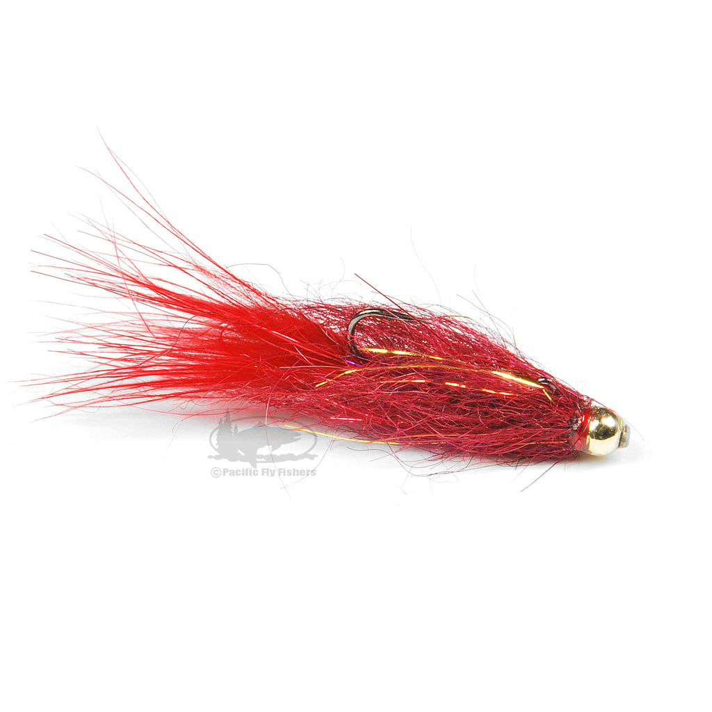 Balance Leech - Claret - Aqua Flies - Balanced Leech Fly Fishing Flies