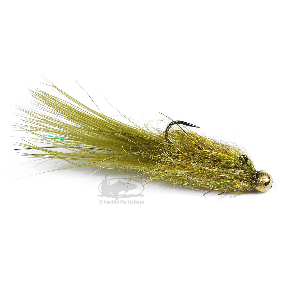 Balance Leech - Olive - Aqua Flies - Balanced Leech Fly Fishing Flies