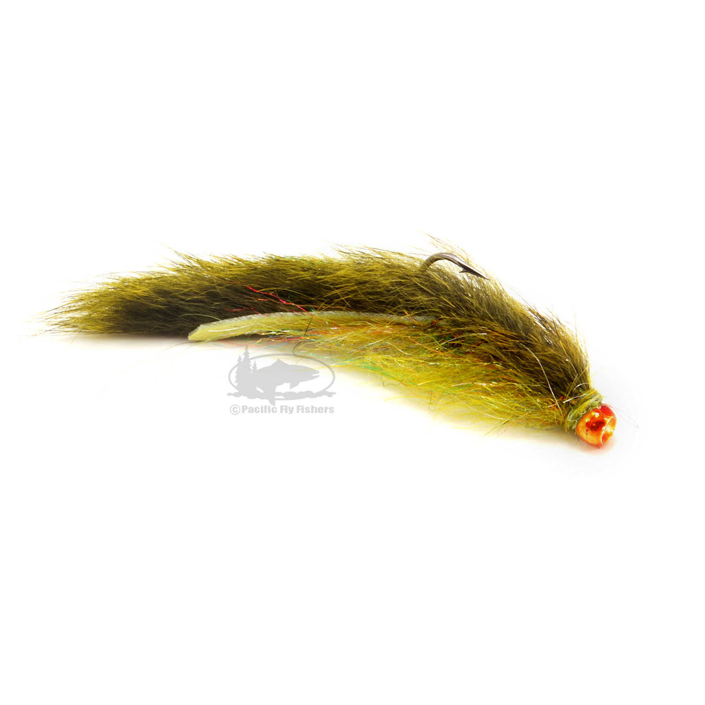 Balanced Squirrel Leech - Olive - Fly Fishing Flies
