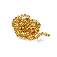 Gold Bead Chain Eyes - Fly Tying Materials