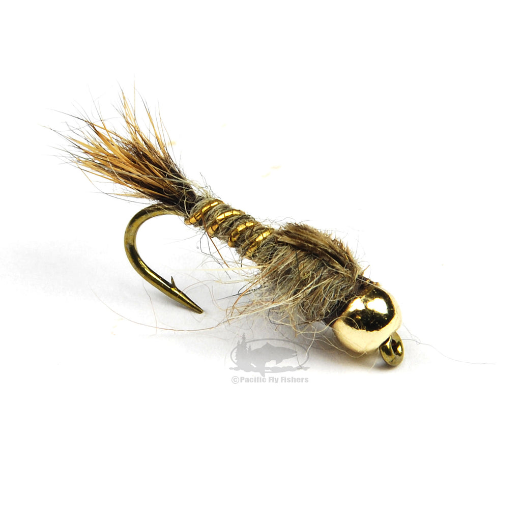 Gold Ribbed Hare's Ear - Beadhead Nymph - Fly Fishing Flies